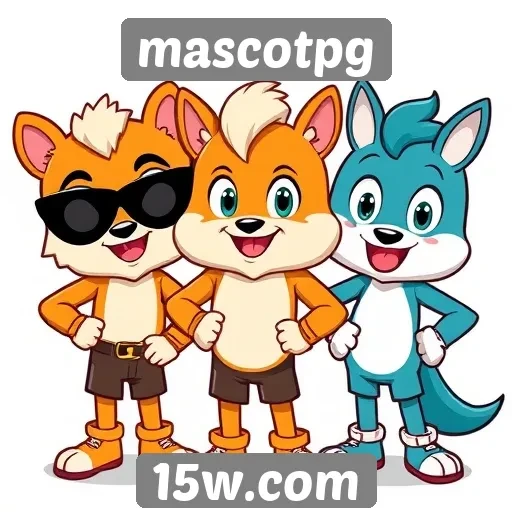 Comparativo entre mascotes e personagens populares no site